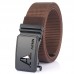 AWMN 3 8CM Automatic Buckle Men’s Inner Belt Pure Nylon With Metal Buckle Hollow Design For Outdoor Men