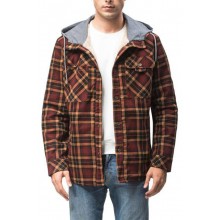 2021 NEW CASUAL FLEECE PLAID HOODIE JACKETS