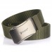 Casual Canvas Tactical Belt Adjustable Length Automatic Buckle Belt Wear  resistant Outdoor Men’s Belt