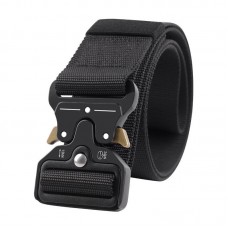 Casual Nylon Tactical Belt Adjustable Automatic Buckle Wear  resistant Outdoor Canvas Casual Belt For Men