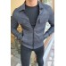 Black Slim Fit Double Pocket Jacket